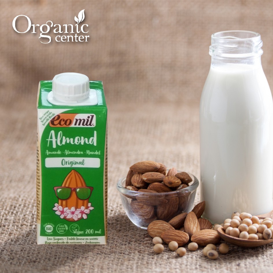 Sữa hạnh nhân hữu cơ Ecomil 200ml