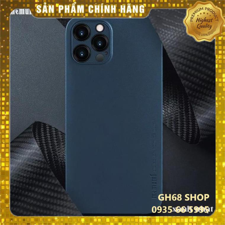 Ốp lưng MEMUMI SIÊU MỎNG 0.3mm BẢO VỆ CAMERA iPhone 14 / 13 / 12 hiệu Memumi