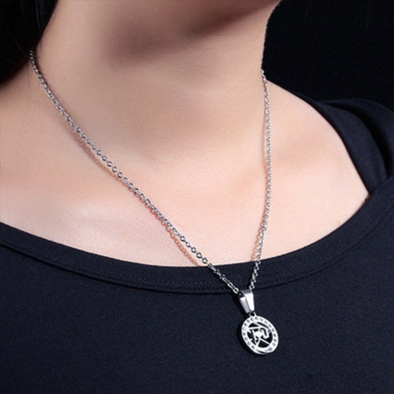 Vòng Cổ Thép Titan 3 Màu Thời Trang Cho Cặp Đôi