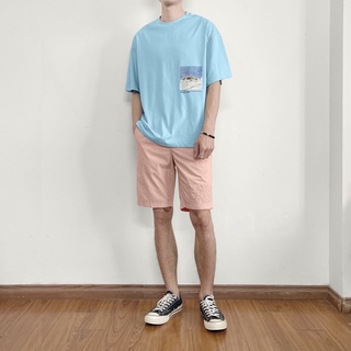Áo thun cotton oversize unisex