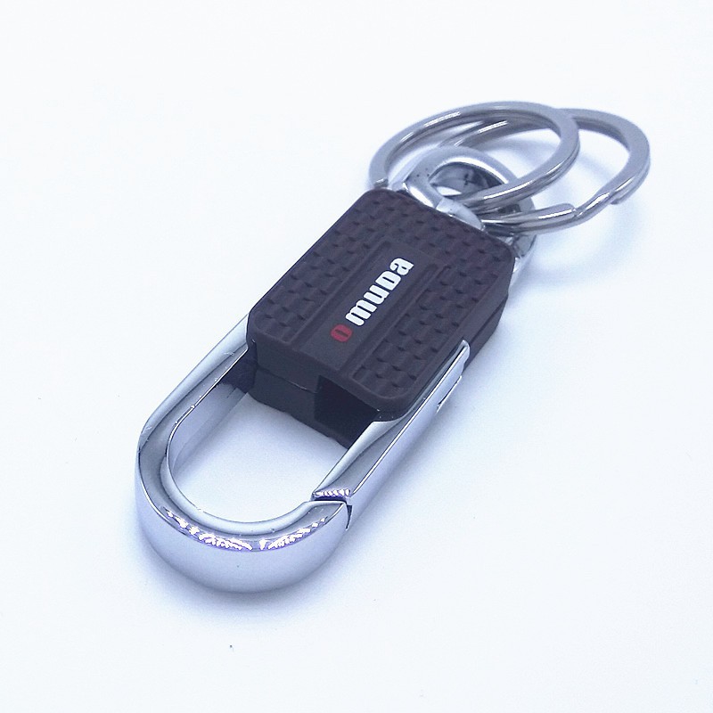 Móc khóa OMUDA 3711 móc chìa khóa thép cao cấp gài thắt lưng thiết kế độc đáo phong cách cổ điển Chammart