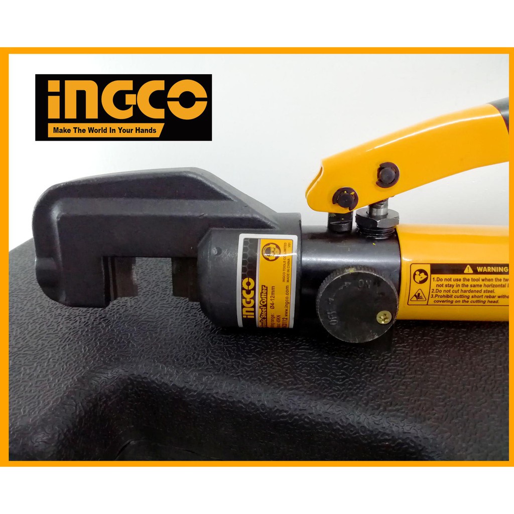 Lưỡi cắt thép thủy lực 12mm Ingco HHSC0112B Chất liệu CR12MOV cho INGCO HHSC0112