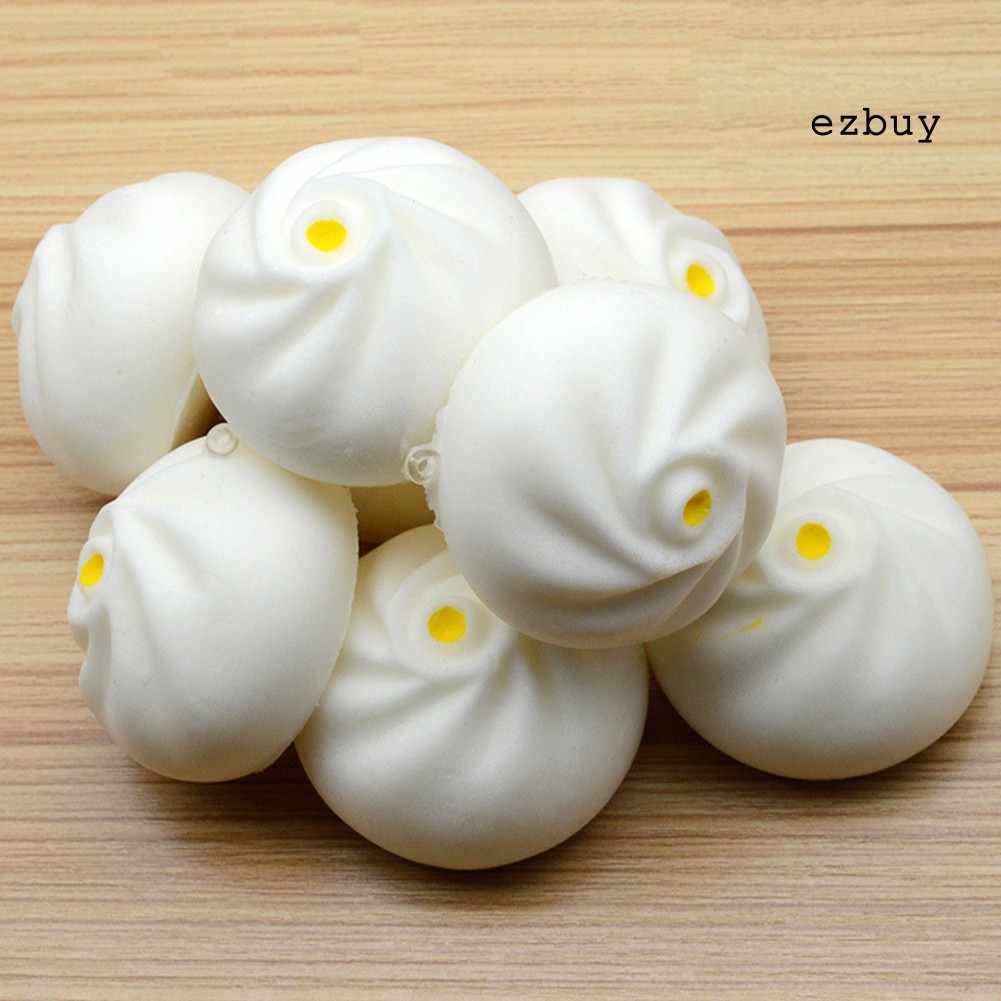 Đồ Chơi Xốp Squishy Giảm Stress Hình Bánh Bao Dành Cho Bé