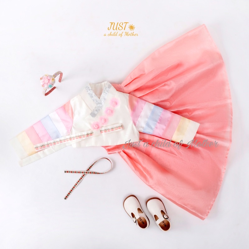 Váy Hanbok Saekdong, trang phục Hàn Quốc cho bé gái từ 9-35kg