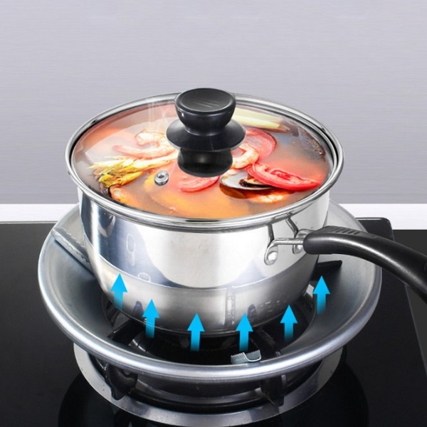 kiềng chắn gió bếp gas bằng thép không gỉ, giúp tiết kiệm gas-Như Trang Plaza