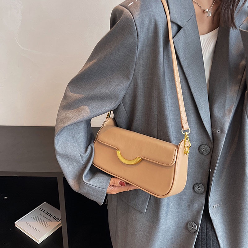 Túi đeo dưới cánh tay IELGY hình vuông cỡ nhỏ thời trang cao cấp cho nữ