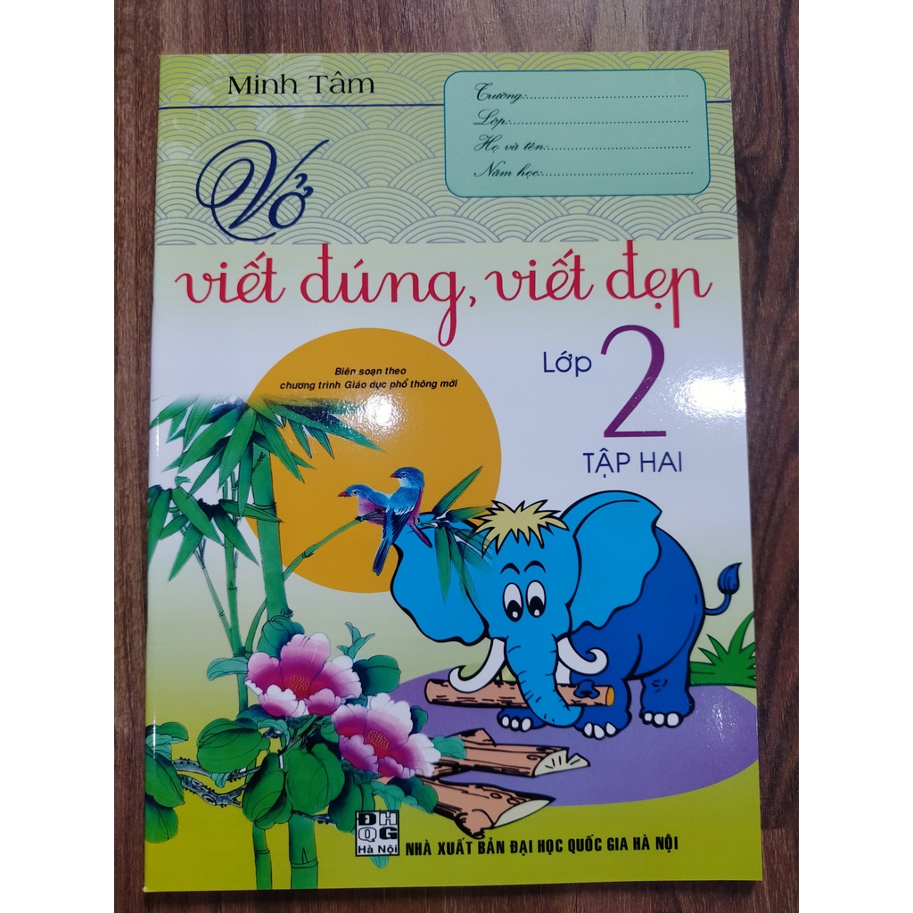 Sách - Combo Vở Viết Đúng Viết Đẹp Lớp 2 (2 Tập)