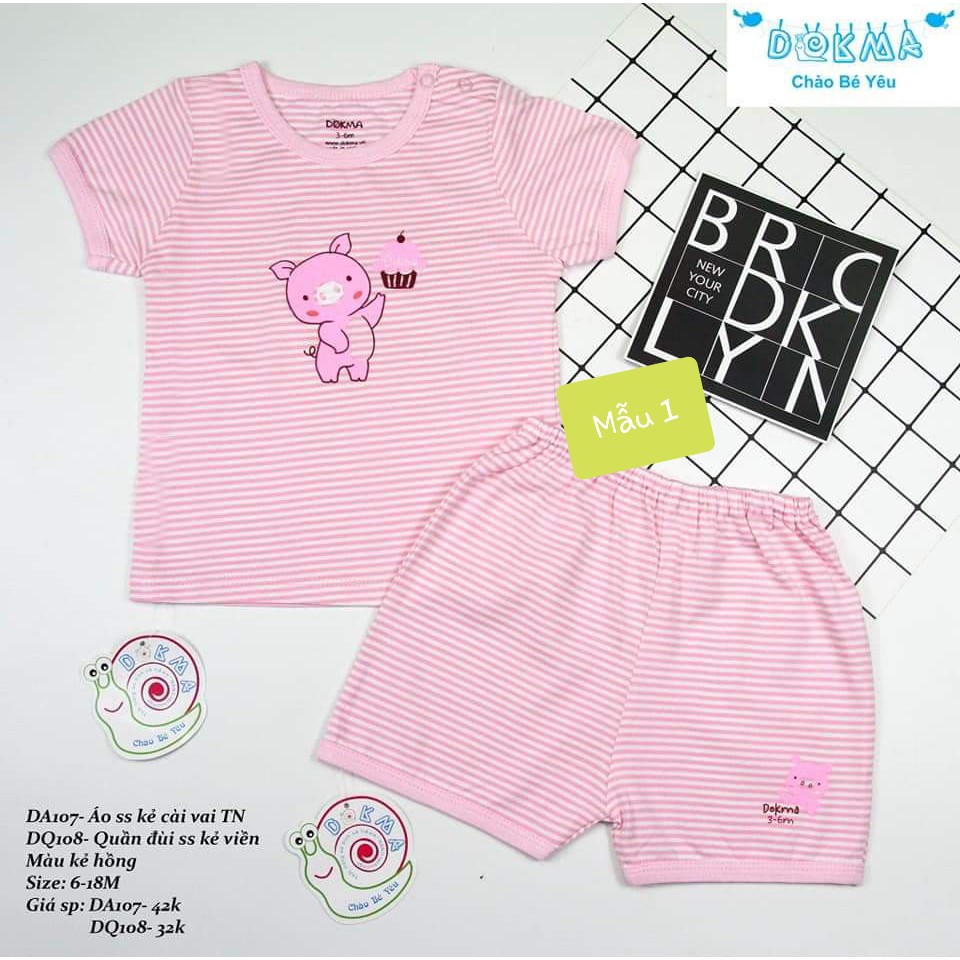 Bộ Dokma Cotton bé gái - Hàng sẵn