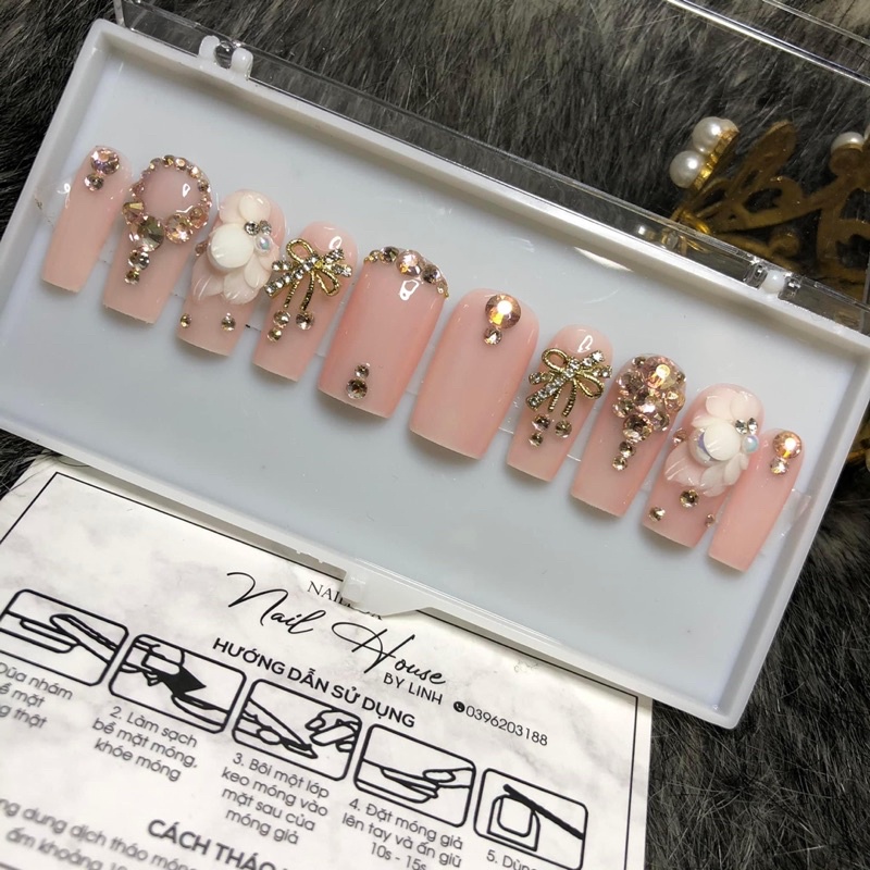 Hoa Bột Nail Hoa Góc Ôm Trai Nửa Giá 1bông