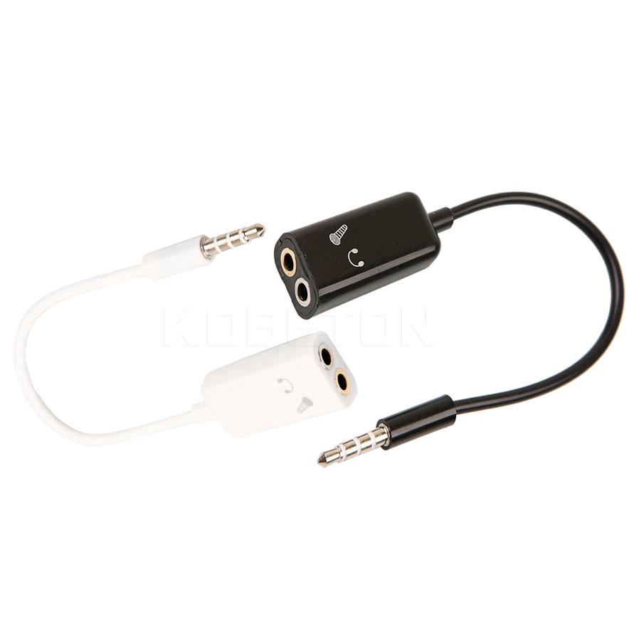 Cáp âm thanh micro 3.5 chia 1 cổng thành 2 cổng