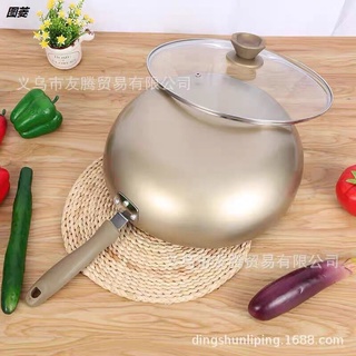 Chảo đáy từ size 32cm, sâu lòng chuyên sào nấu, chiên rán dùng cho mọi loại bếp