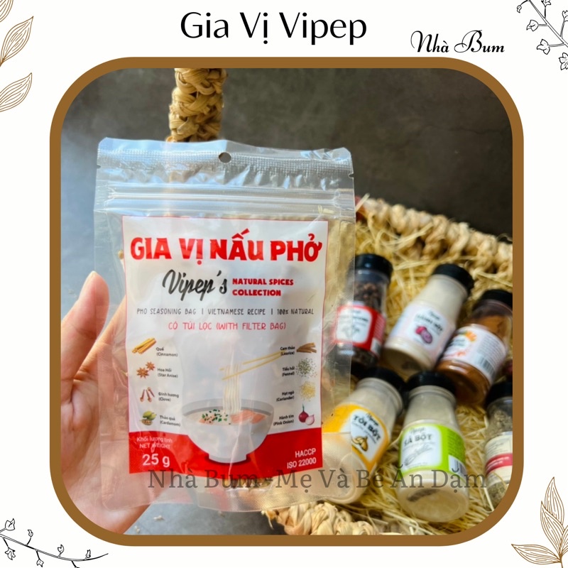 Gia vị nấu phở Vipep