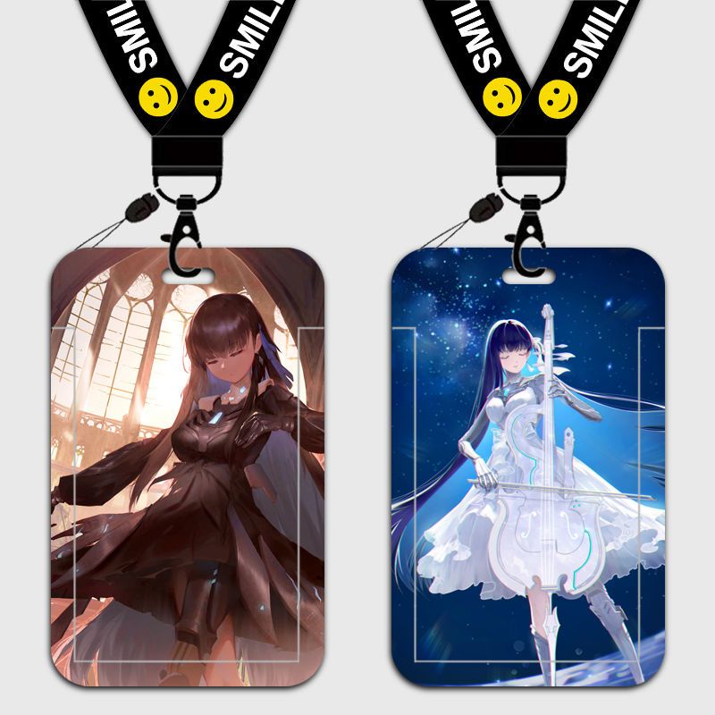 GRAY RAVEN: PUNISHING school card set custom high-value keychain slide cover hanging neck hard shell battle double Pamish Selena Lanyin phantom