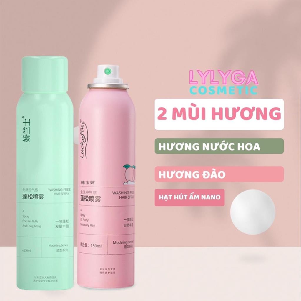 Dầu gội khô SPEC 150ml dạng xịt an toàn không cần nước dùng cho nam, nữ không bết tóc