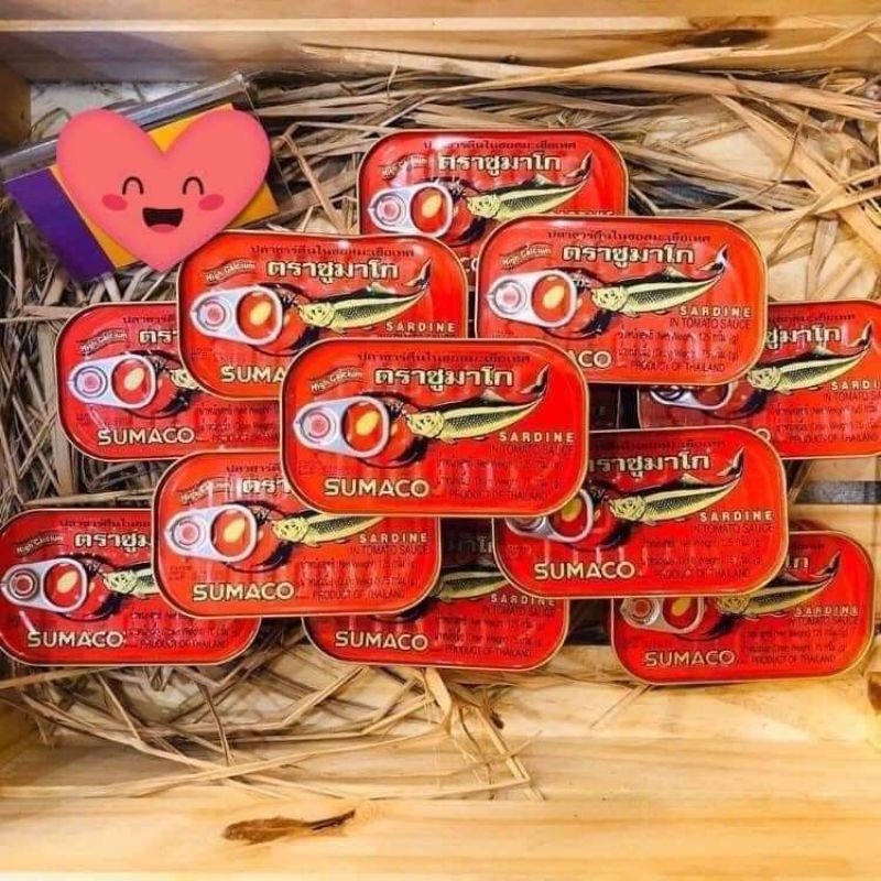 🐟🐟 Cá mòi Sumaco sốt cà 125g | BigBuy360 - bigbuy360.vn
