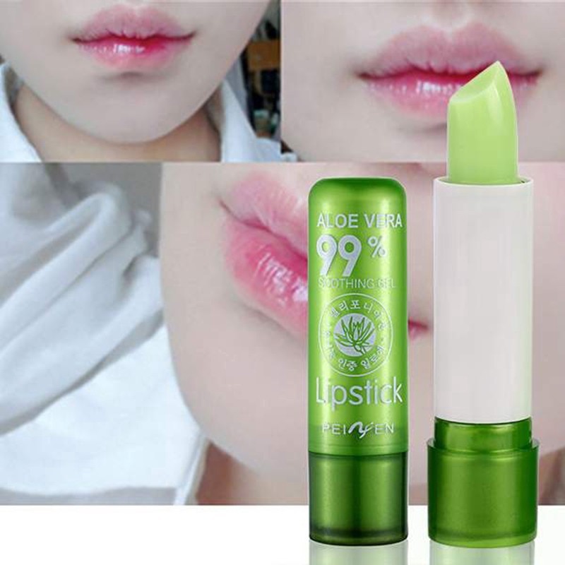 [Hàng mới về] Son môi thay đổi màu sắc chiết xuất lô hội giữ ẩm lâu phai | BigBuy360 - bigbuy360.vn