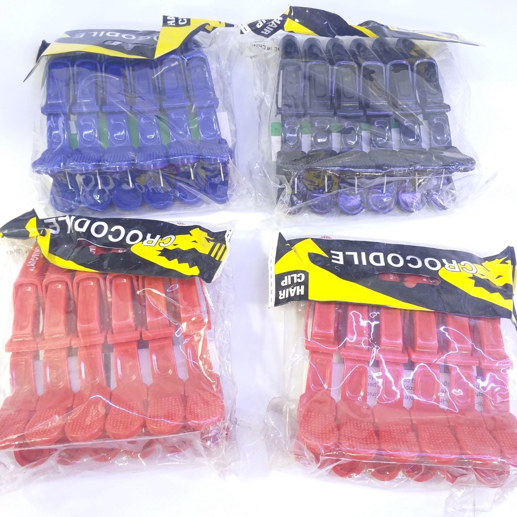 Bộ 6 kẹp cá sấu Toni Guy