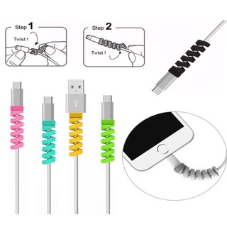 Ele】Phụ kiện bảo vệ dây cáp sạc điện thoại tiện lợi