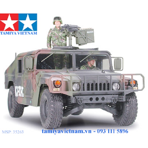 [TAMIYA] 35263 Mô hình xe bọc thép quân sự 1/35 SCALE U.S. M1025 Humvee Armament Carrier