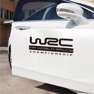 Logo decal tem xe thương hiệu WRC độc đáo