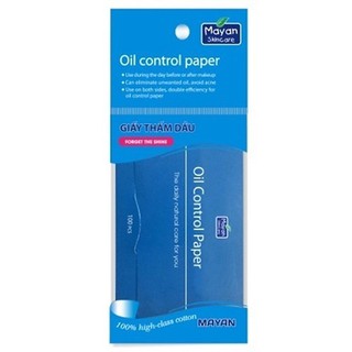 Giấy thấm dầu mayan 100 tờ/gói