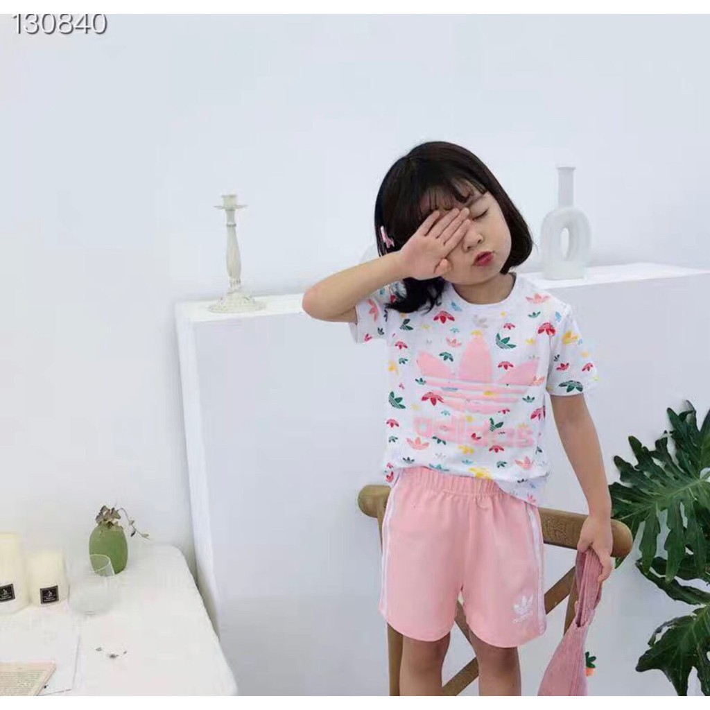 [SALE] Bộ Cotton cộc tay❤️ Das cho bé trai, bé gái 1-5 tuổi, năng động đáng yêu, co giãn 4 chiều