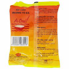 Combo 3 gói muối bột canh hương vị gà A-One 200g