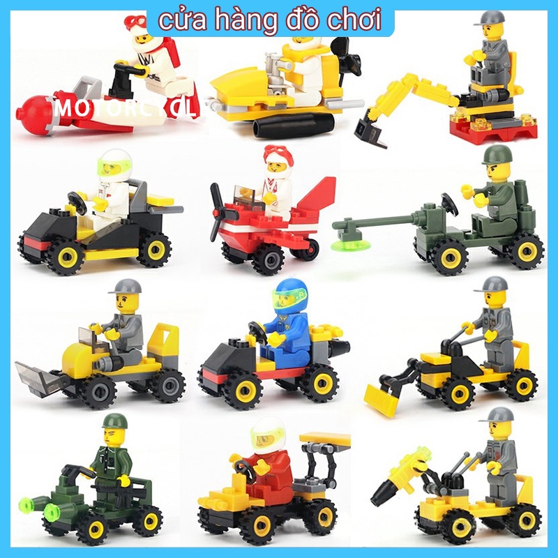 Bộ Đồ Chơi Lắp Ráp Mô Hình Mini Dành Cho Bé