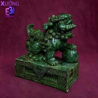 Tượng đôi kỳ lân - Xưởng E3D - NGHE 018