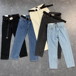 Quần bò xuông - jeans hàn quốc