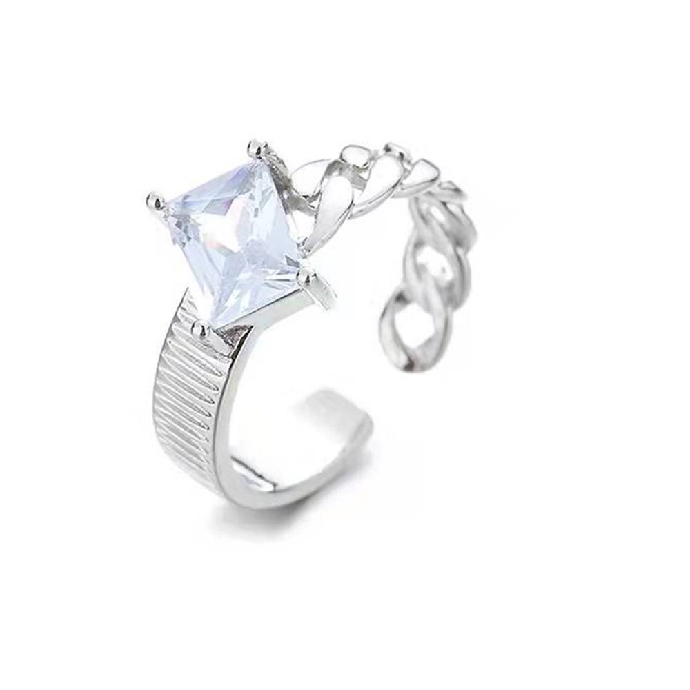 Nhẫn Hở Tùy Chỉnh Hình Trái Tim Phong Cách Punk Thanh Lịch Cho Nữ