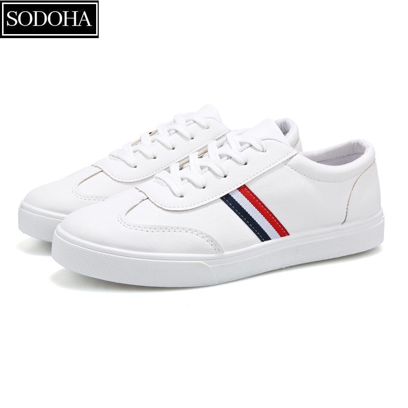Giày Nam Sneaker SODOHA SDh65890 Màu Trằng