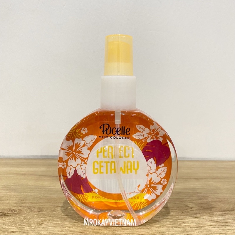 Nước hoa bình dân Pucelle 150ml chai to tiết kiệm, body mist cologne đa dạng mùi thơm quan trọng là giá rẻ và chính hãng