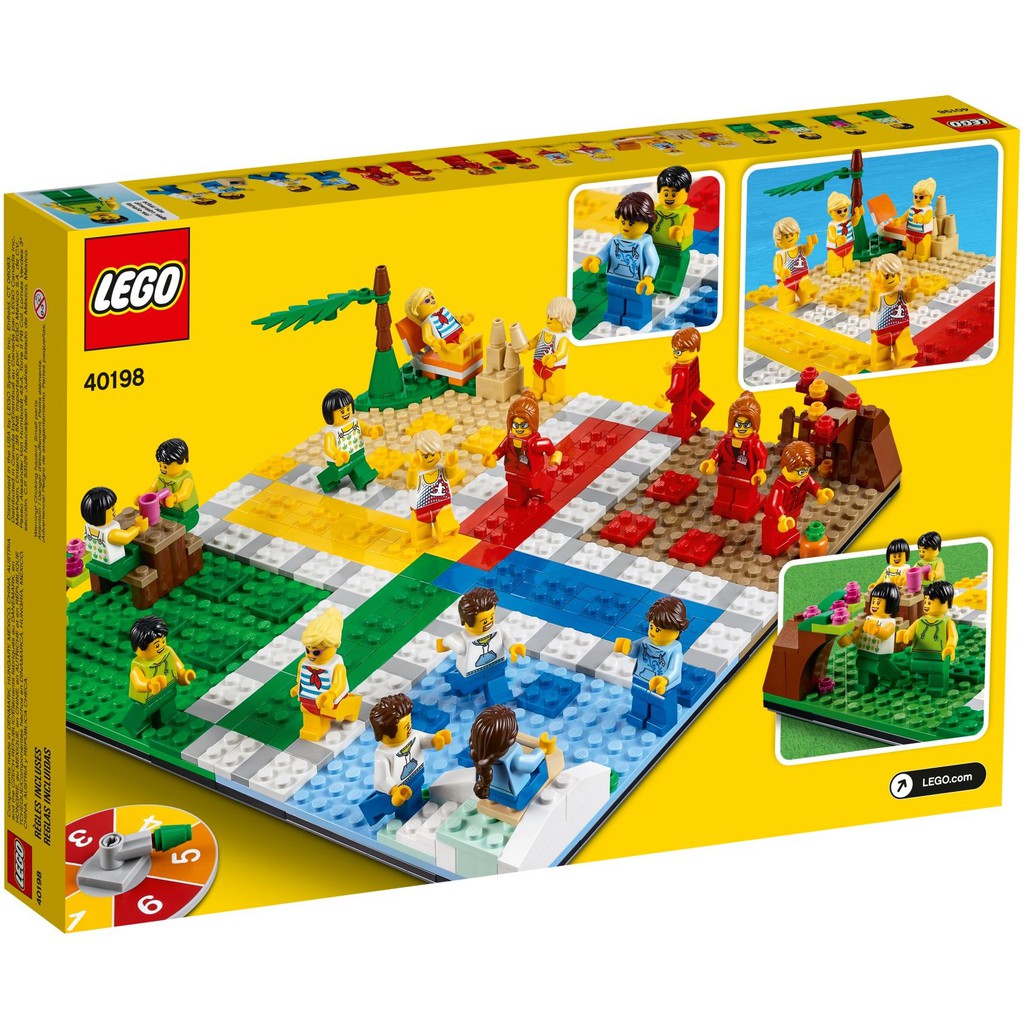 40198 Đồ chơi lắp ráp Iego Ludo Game -  Cờ Cá Ngựa