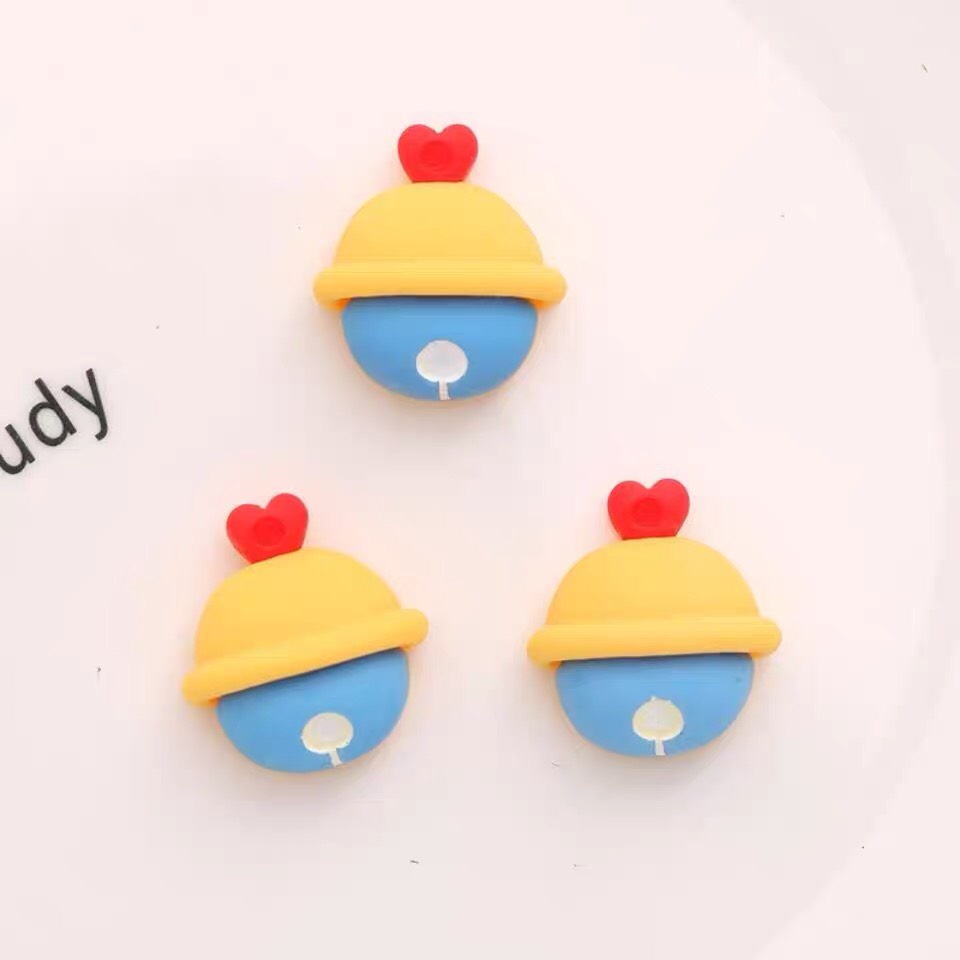 Set 4 stickers 3D dán bình nước trang trí decor dễ thương cute K-House Smart