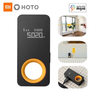 Xiaomi HOTO Laser Tape Measure Smart Laser Rangefinder Intelligent 30M OLED Display Laser Distance Meter Connect To Mi h