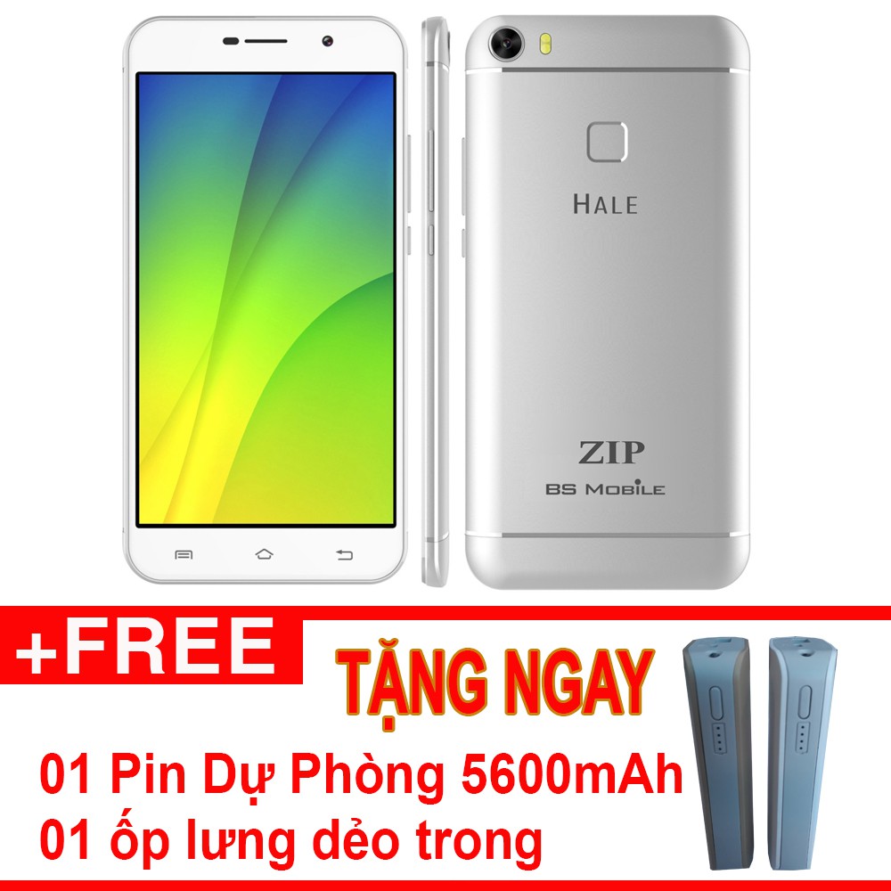 Điện thoại Zip7 - Ram 1GB - Hàng Chính Hãng - Bảo Hành 12 Tháng - tăng ốp lưng pin dự phòng 5600mAh