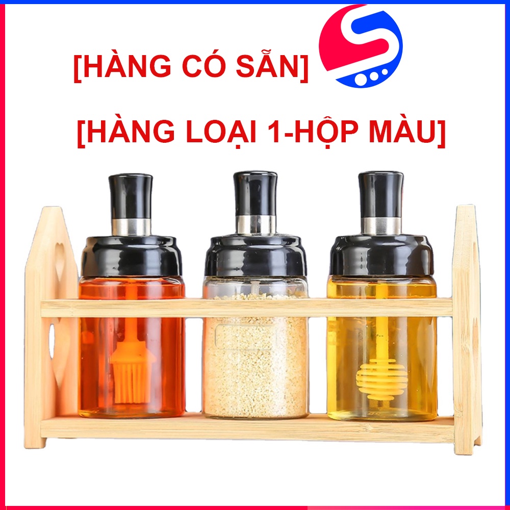 [GIẢM SỐC CHỈ 16K ] Hũ Đựng Gia Vị Thủy Tinh Kèm Muỗng-Kèm Phết Dầu-Kèm Phết Mật Ong-Dung Tích 250ml | BigBuy360 - bigbuy360.vn