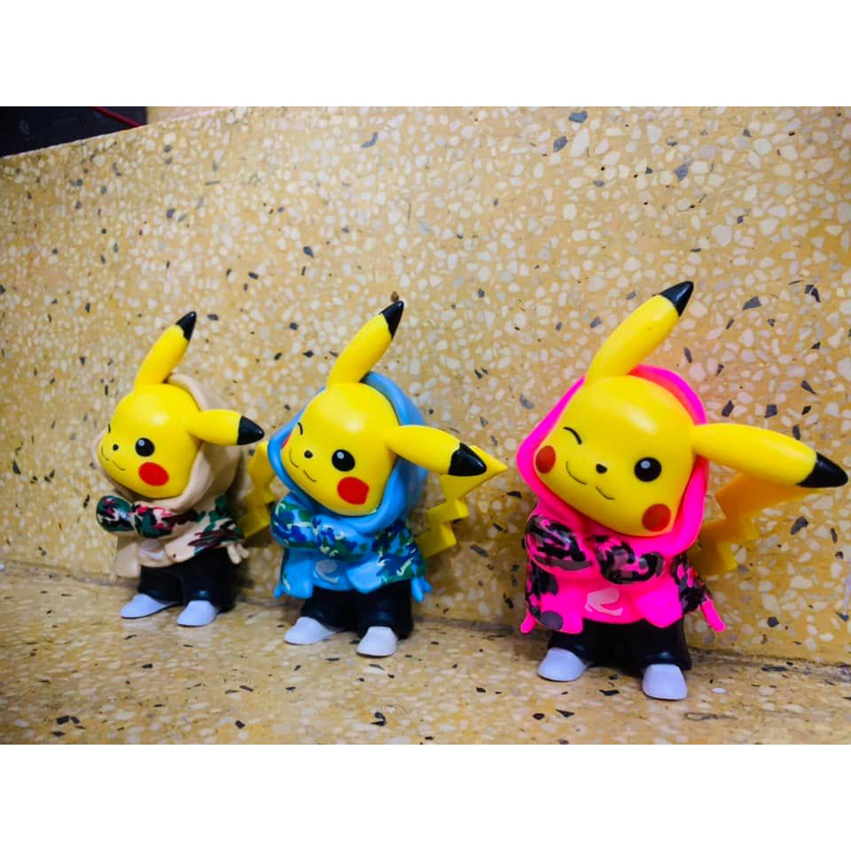 Anime Pokemon Pikachu chiều cao 12cm