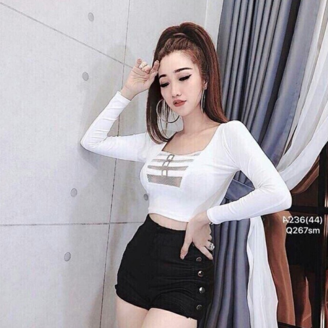 🍀🍀Áo tay dài khoen