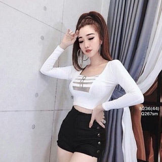 🍀🍀Áo tay dài khoen