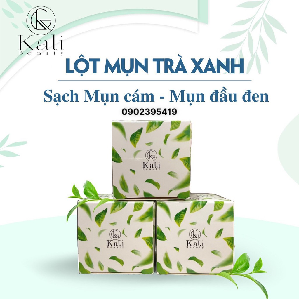 Combo 3 Hộp Lột Mụn Trà Xanh 💯💯💯 Thiên Nhiên , Tẩy Sạch Mụn Cám , Mụn Đầu Đen ( Không Hiệu Quả Hoàn 💰💰💰💯💯💯👈 ( 