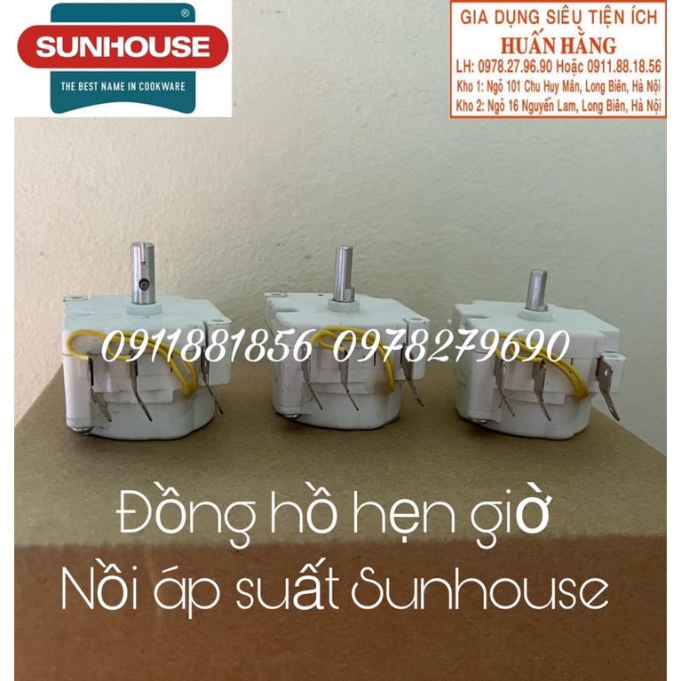 Đồng hồ hẹn giờ, cảm biến nhiệt độ nồi áp suất điện Sunhouse, Bộ hẹn giờ cho nồi áp suất cơ và điện tử