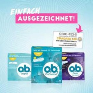 Băng vệ sinh Tampon Ob Đức dạng nút chai