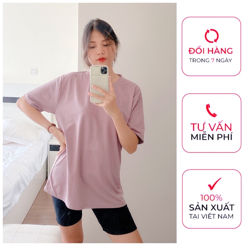 [Mã FAMARAL1 giảm 10K đơn 50K] TOP 5 MÀU PASTEL ÁO THUN TRƠN NỮ HOT NHẤT 2021