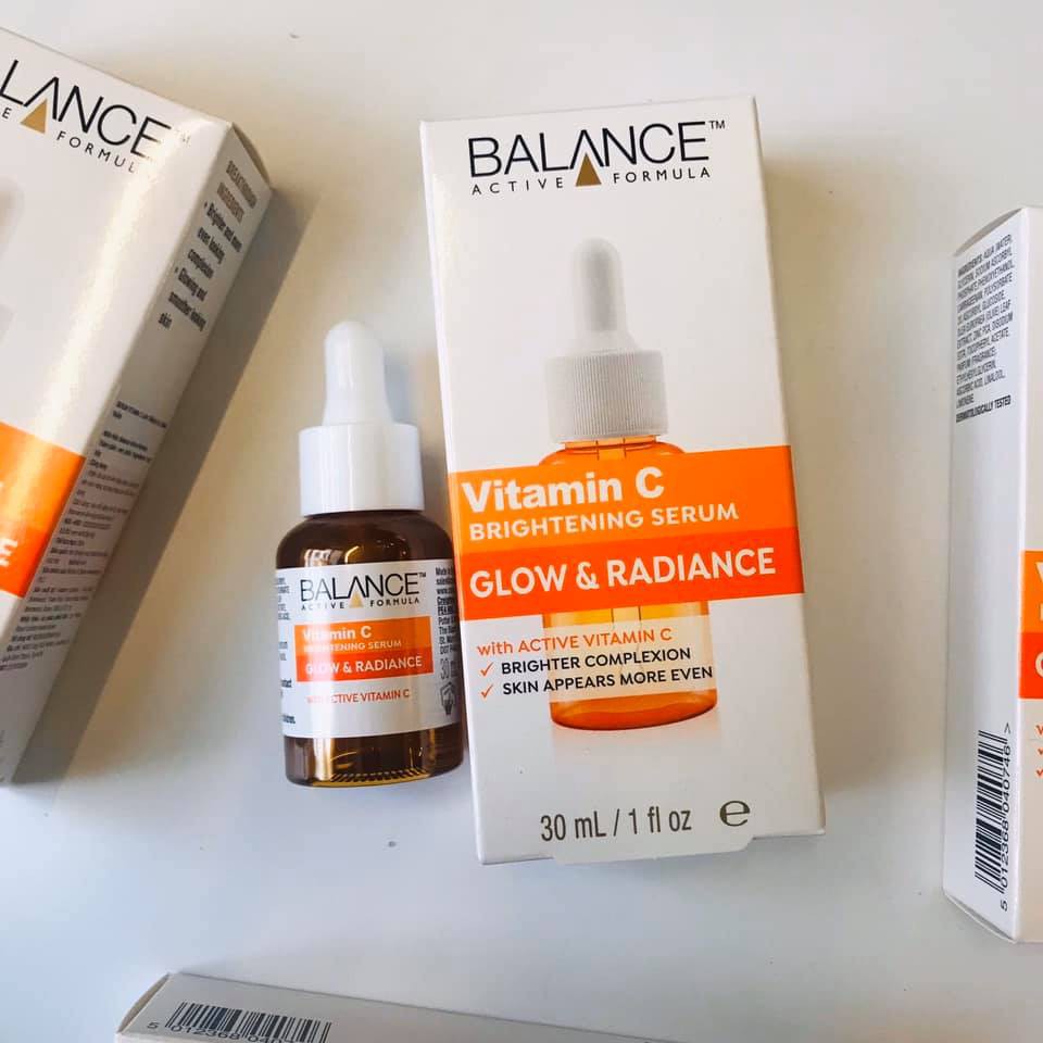 Serum Balance trắng da, trị thâm sau mụn active formula Vitamin C Brightening 30ml