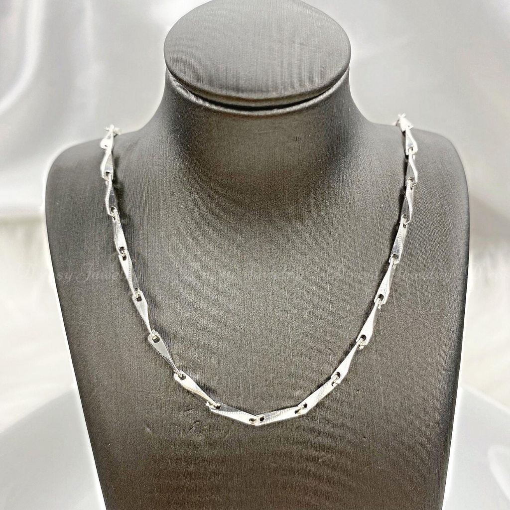 Dây chuyền nữ bạc, vòng cổ  bạc nữ dây mưa bạc ta nguyên chất nhiều mẫu dài 46 cm có bảo hành.