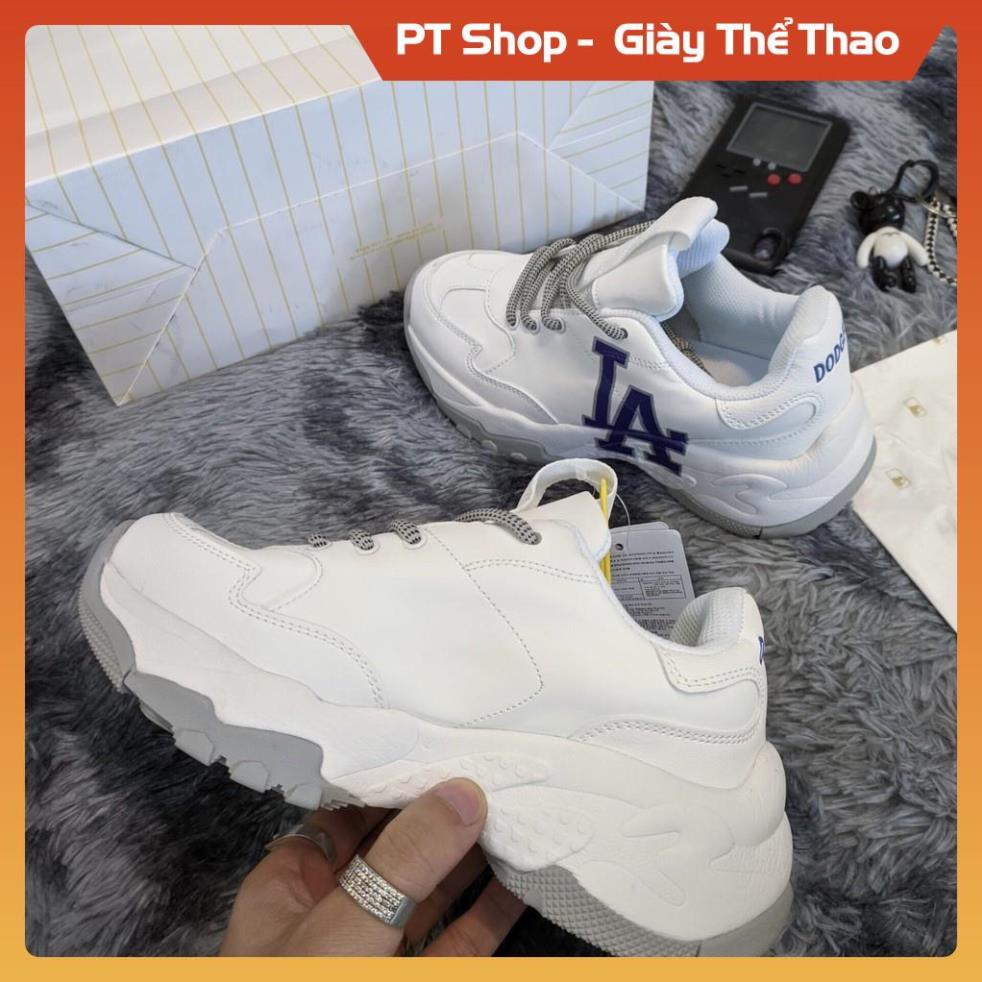 [FreeShip–Sale hàng cao cấp] Giày thể thao nam nữ Sneaker MLB LA Xịn sò Full phụ kiện, Giầy MlB