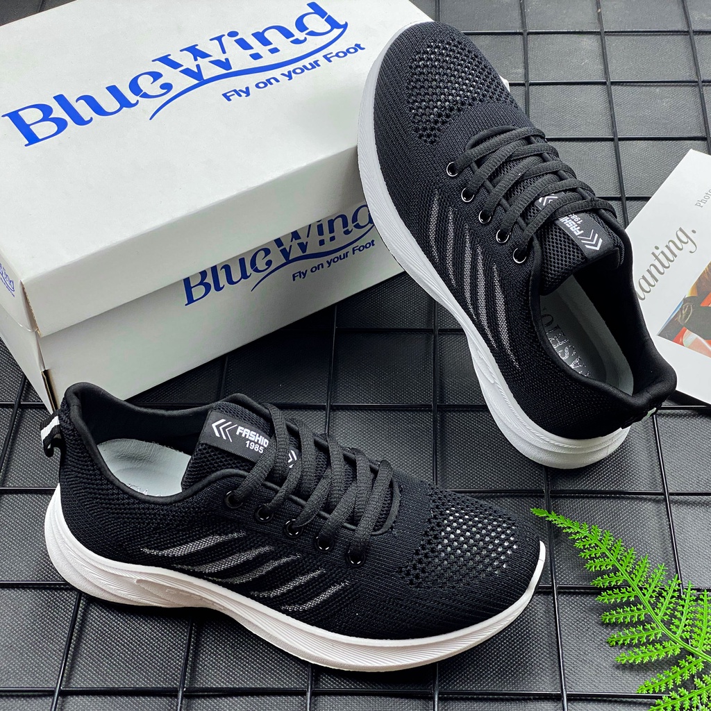 Giày Thể Thao Nữ, Giày Chạy Bộ Phối Lưới Thoáng Khí BLUEWIND 68769 | BigBuy360 - bigbuy360.vn