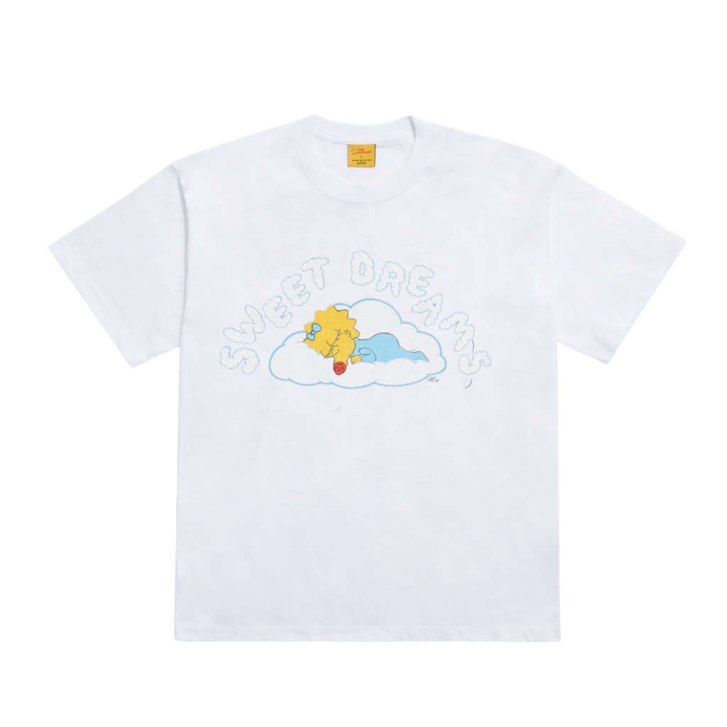 ADLV Áo thun cotton tay ngắn in hình thời trang